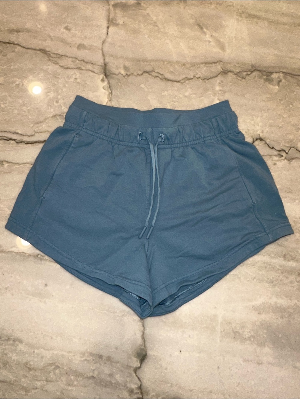 Lululemon Utility Blue Inner Glow Shorts